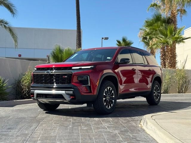 2026 Chevrolet Traverse Z71 in Radiant Red Tintcoat — front three-quarter view