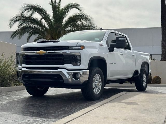 2026 Chevrolet Silverado 2500 HD LT in Summit White — front three-quarter view