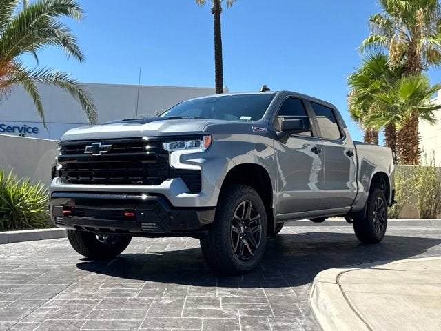 2026 Chevrolet Silverado 1500 LT Trail Boss in Sterling Gray Metallic — front three-quarter view