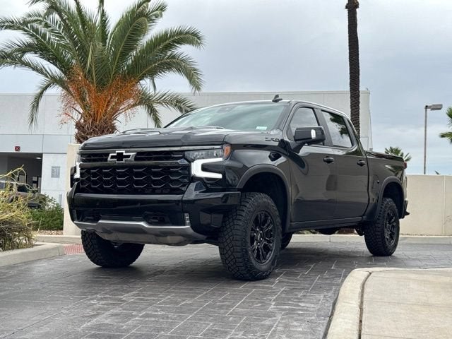 2026 Chevrolet Silverado 1500 ZR2 in Black — front three-quarter view