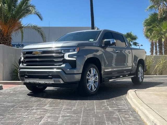2026 Chevrolet Silverado 1500 High Country in Sterling Gray Metallic — front three-quarter view