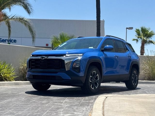 2027 Chevrolet Equinox FWD ACTIV in Reef Blue Metallic — front three-quarter view