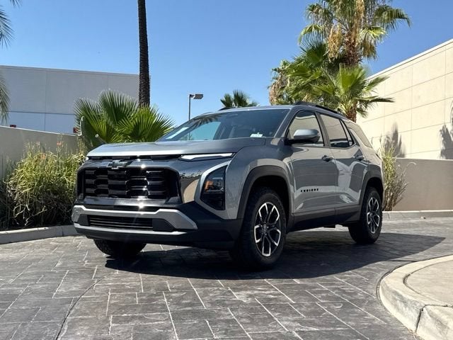 2026 Chevrolet Equinox ACTIV in Sterling Gray Metallic — front three-quarter view