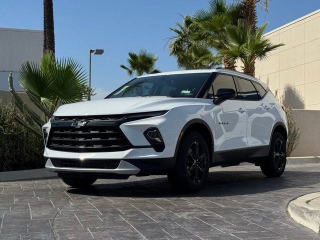 2026 Chevrolet Blazer 2LT in Summit White — front three-quarter view