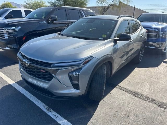 2024 Chevrolet Trax 2RS in Sterling Gray Metallic — front three-quarter view