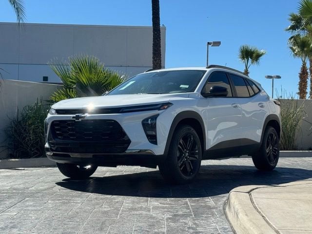 2026 Chevrolet Trax ACTIV in Summit White — front three-quarter view