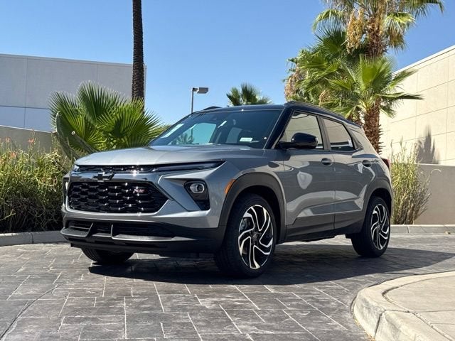 2026 Chevrolet Trailblazer RS in Sterling Gray Metallic — front three-quarter view