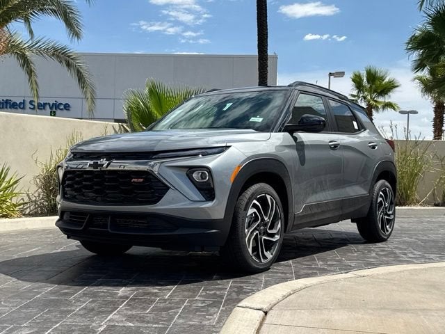 2026 Chevrolet Trailblazer RS in Sterling Gray Metallic — front three-quarter view