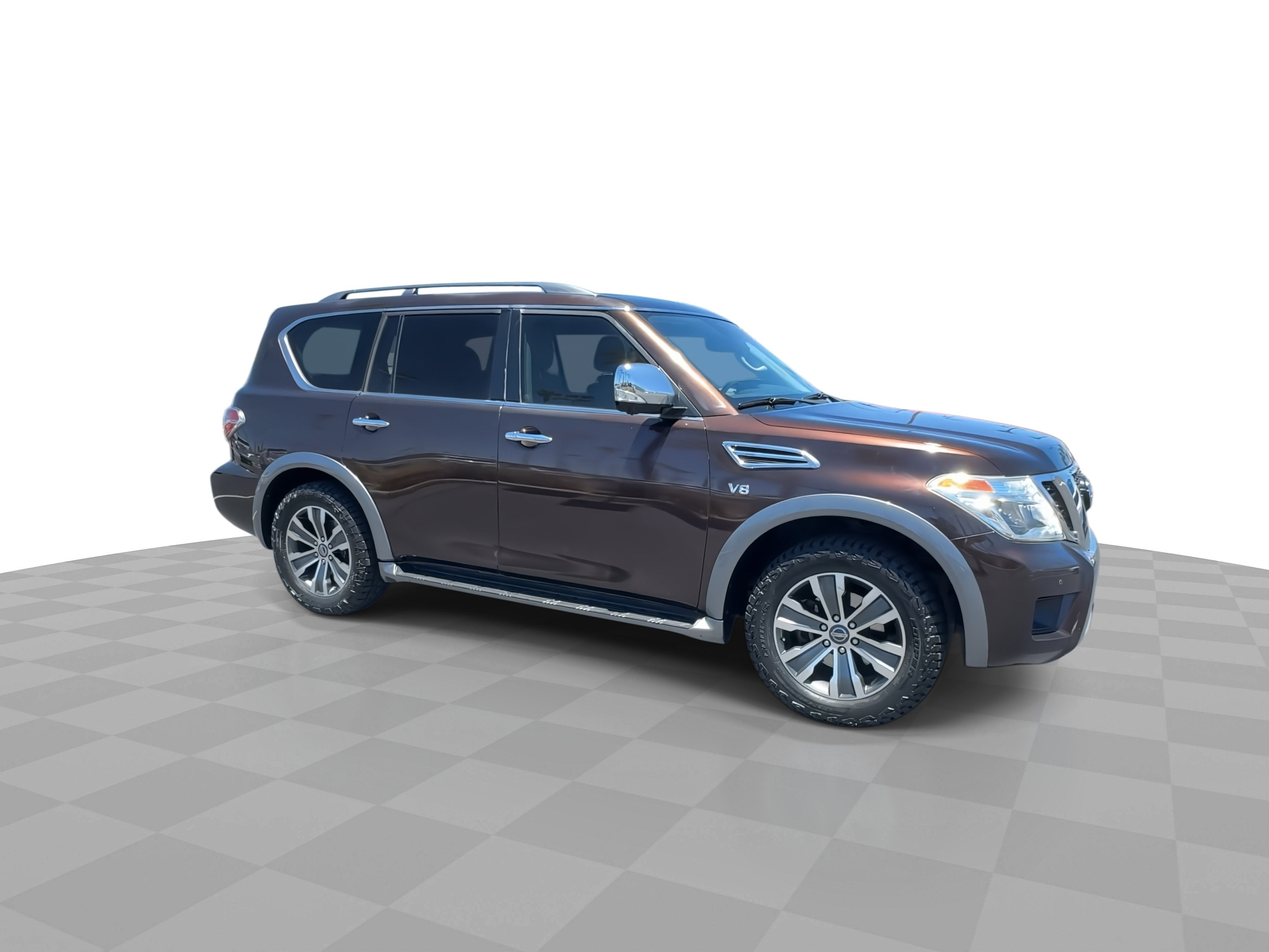 2018 Nissan Armada — side profile view