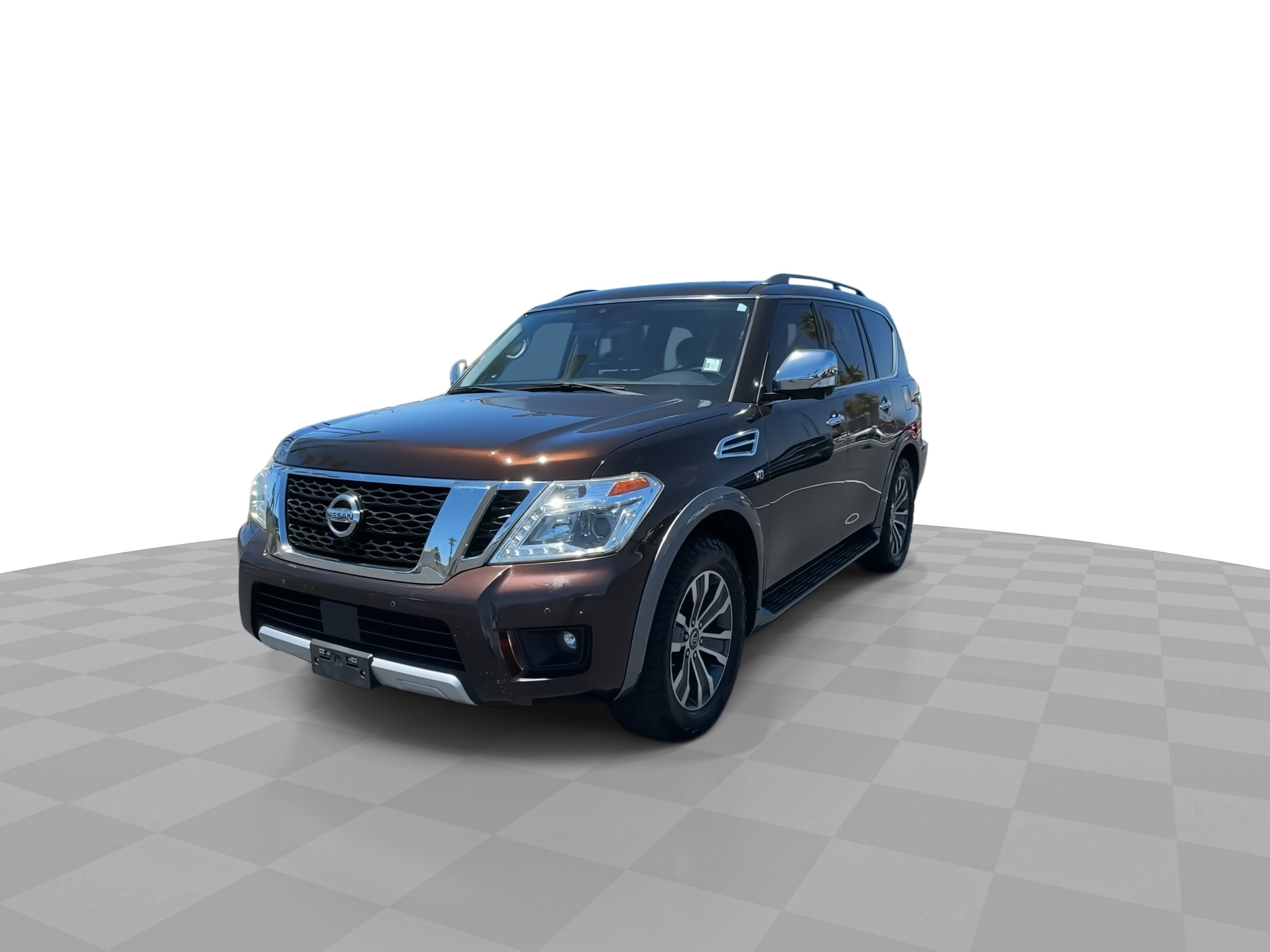 2018 Nissan Armada — interior view